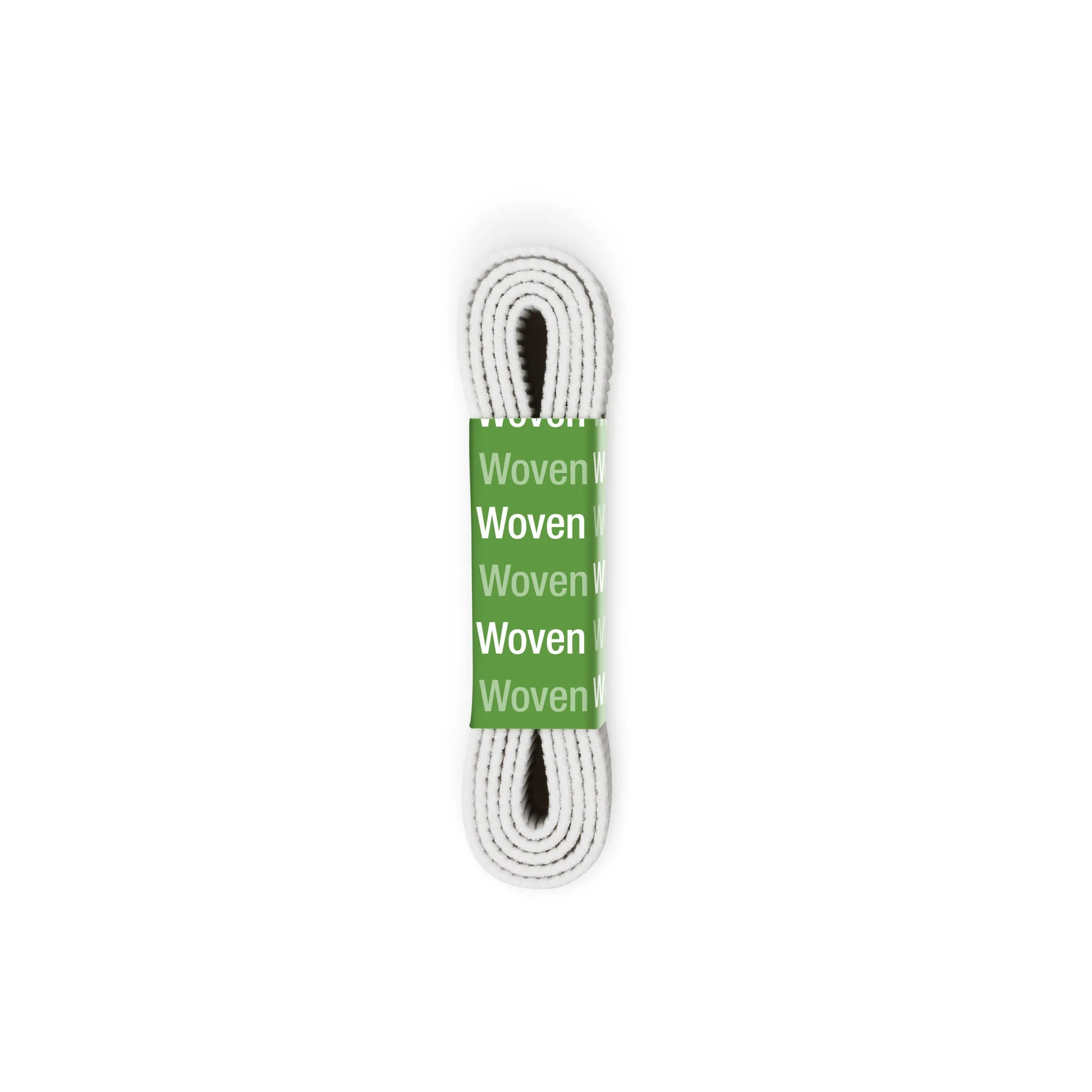 1-1/2" Ribbed Non-Roll Elastic, White