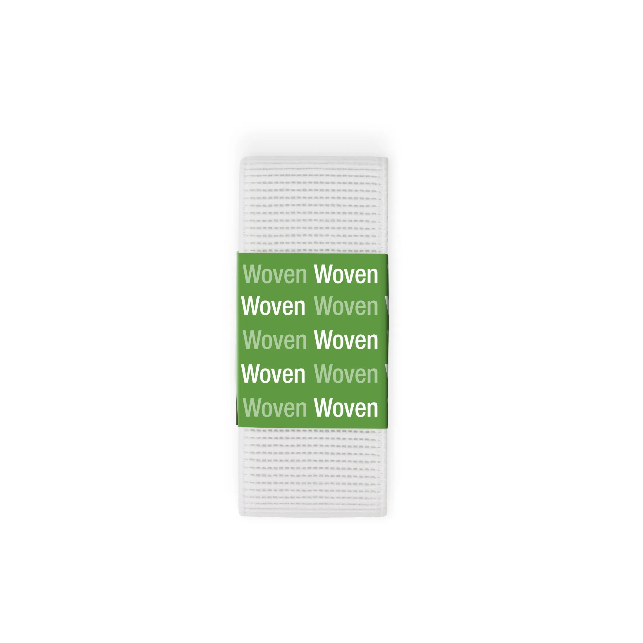 1-1/2" Ribbed Non-Roll Elastic, White