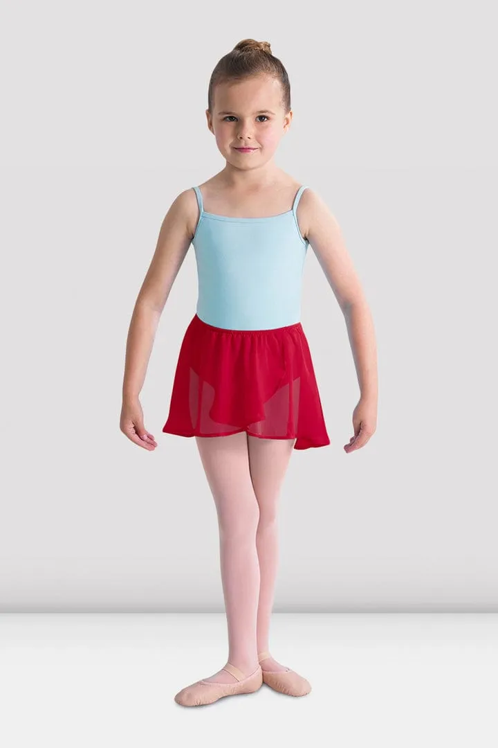 Bloch CR5110 Barre Georgette Mock Wrap Skirt (Child)