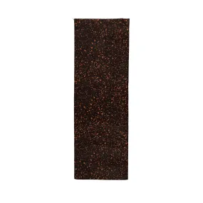 Brown & Peach Bazin Fabric
