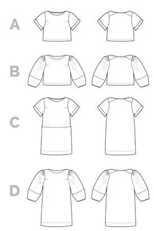Closet Core - Cielo Top & Dress