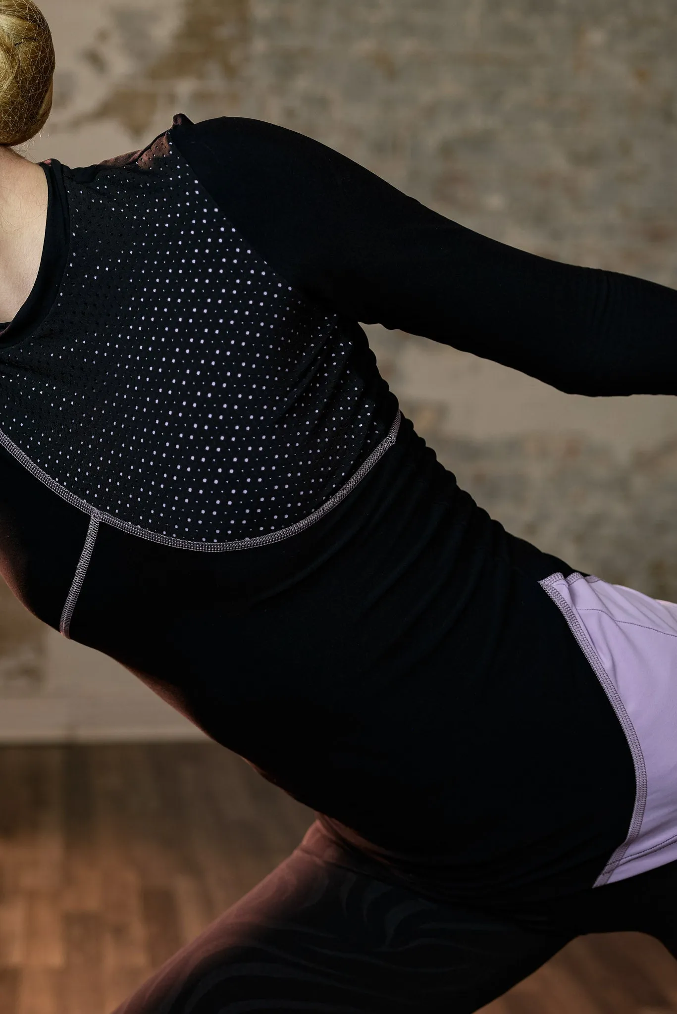 Desire Long-Sleeve Top in Amethyst