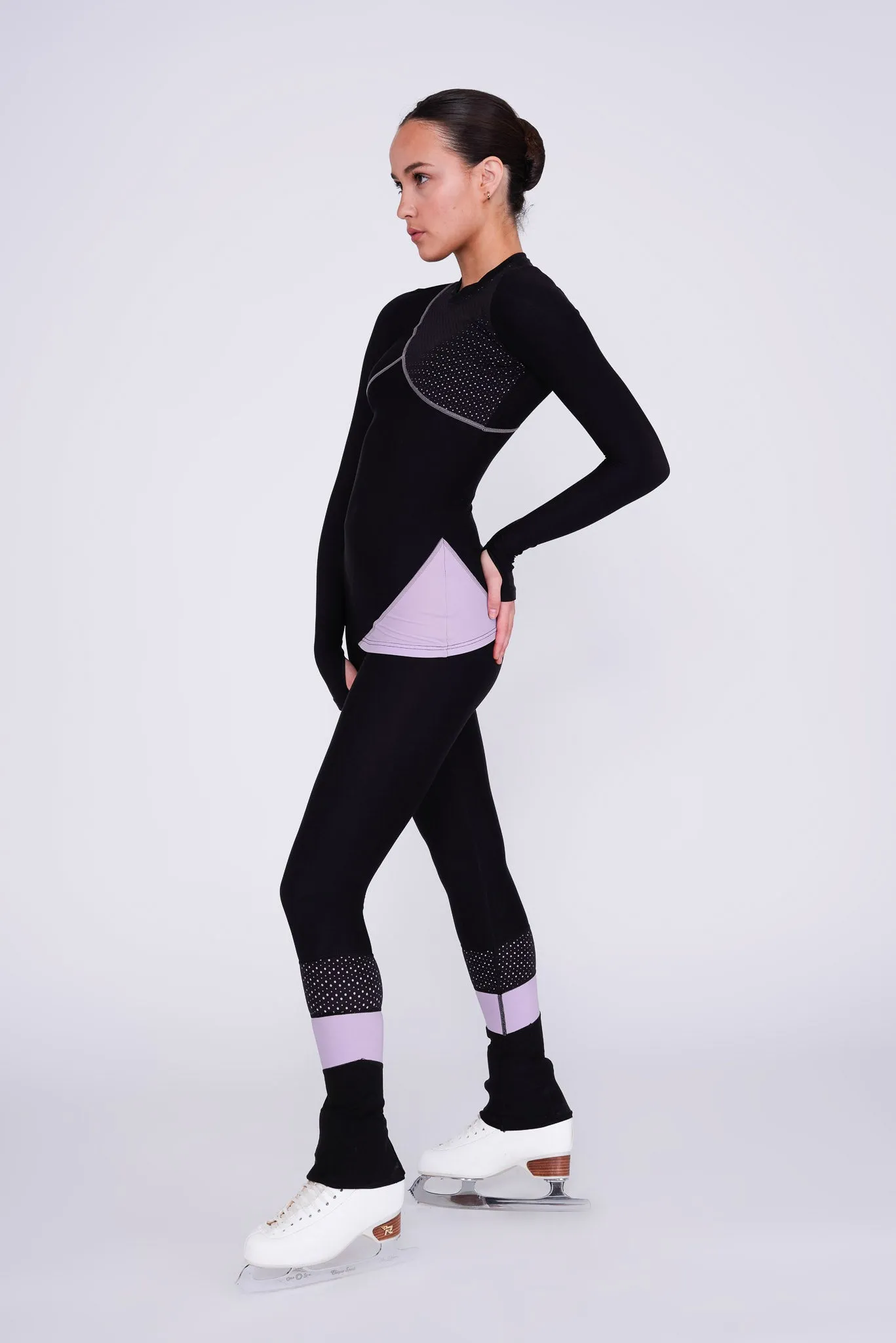 Desire Long-Sleeve Top in Amethyst