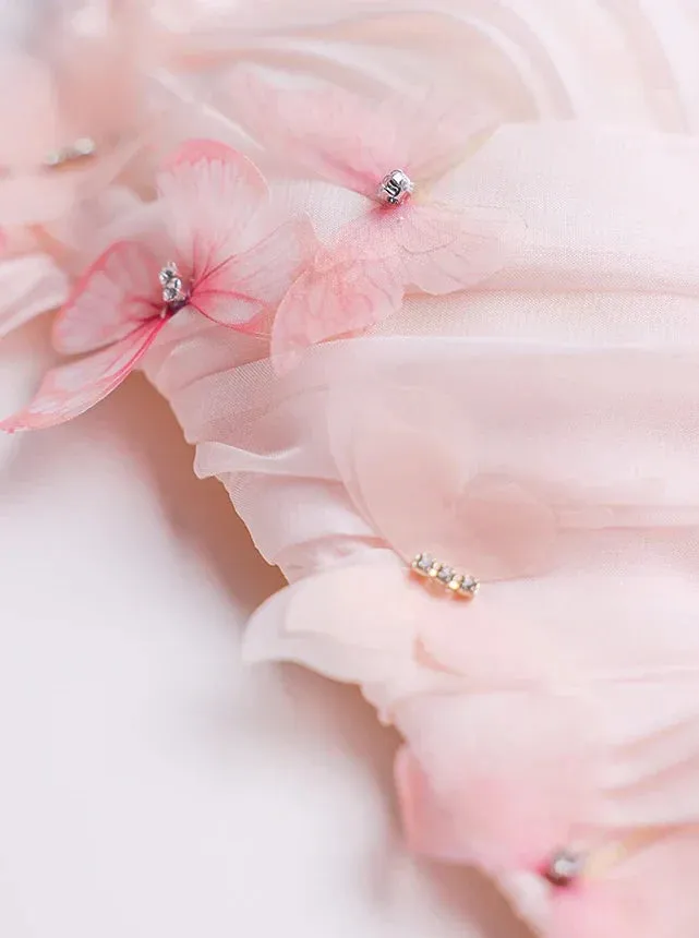 Formal Wear Dresses Pink Off Shoulder Tulle Mermaid Fairy Long Prom Dress Prom Dresses Shops Formal Women's Dresses