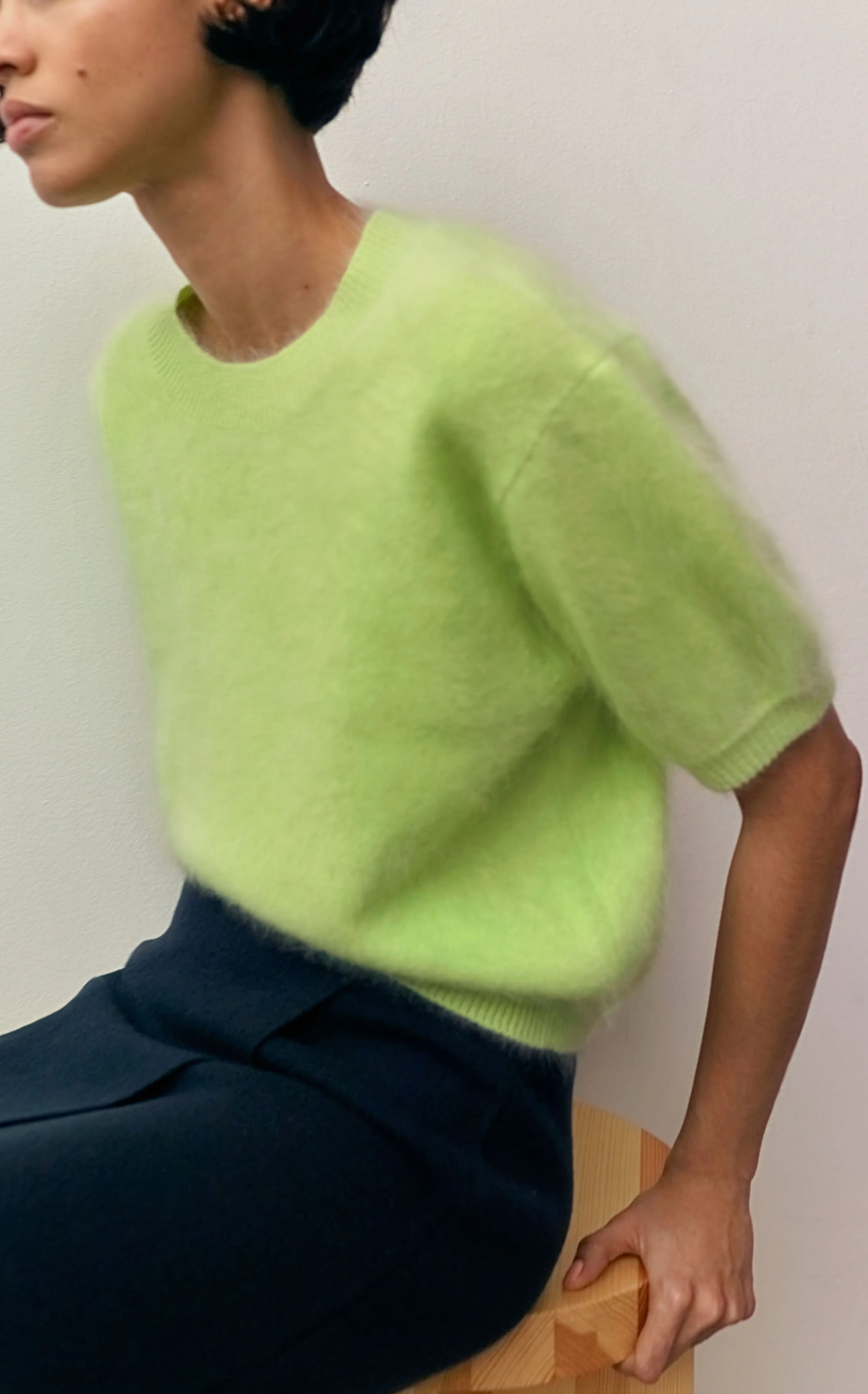 JOSETTE Skirt - Navy and Sand