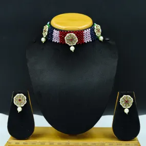 Multi Antique Choker Set 18195-5377