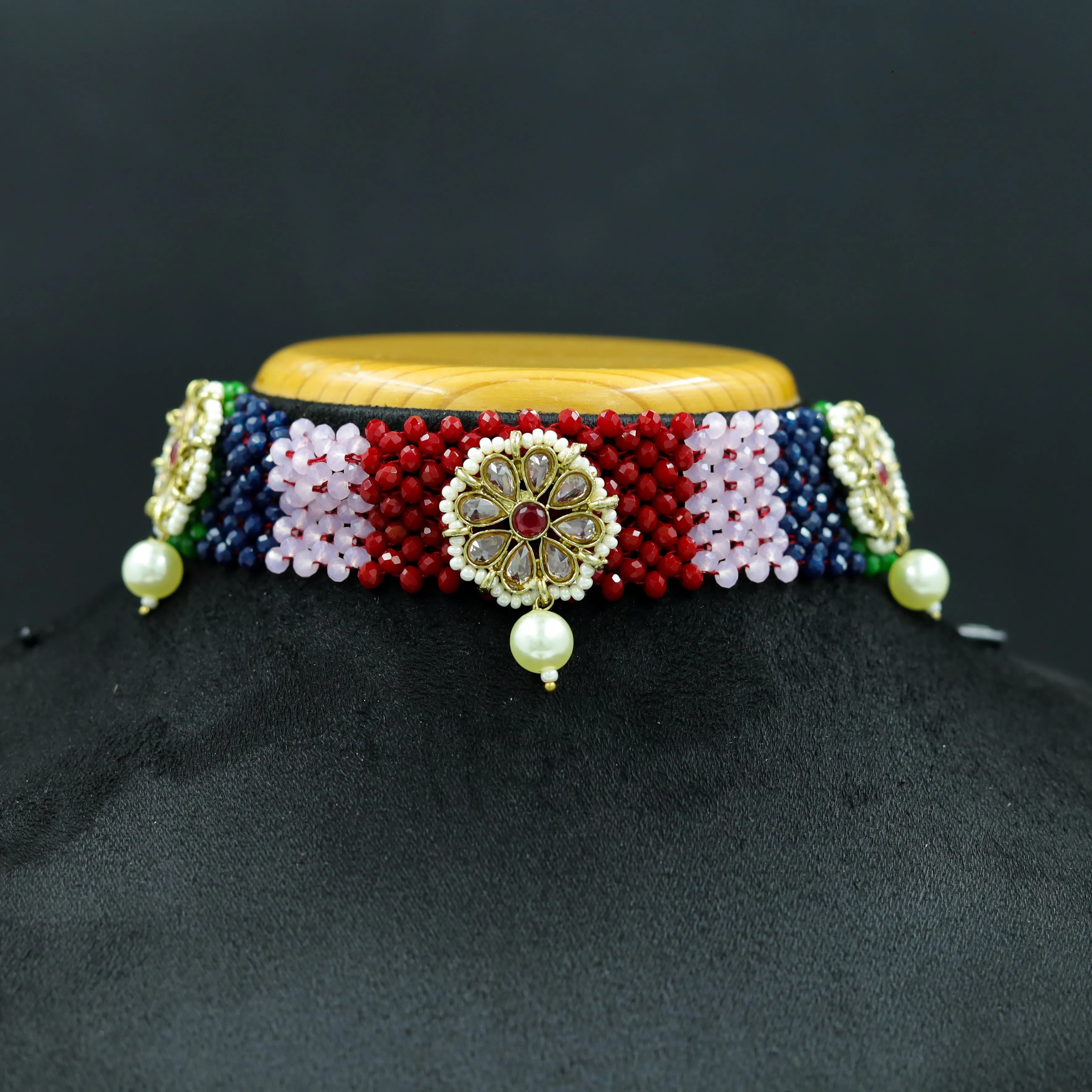 Multi Antique Choker Set 18195-5377