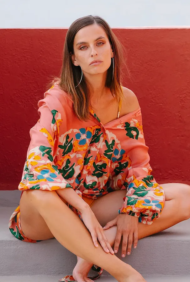 SHIRT WAPPA FLOWER PRINT