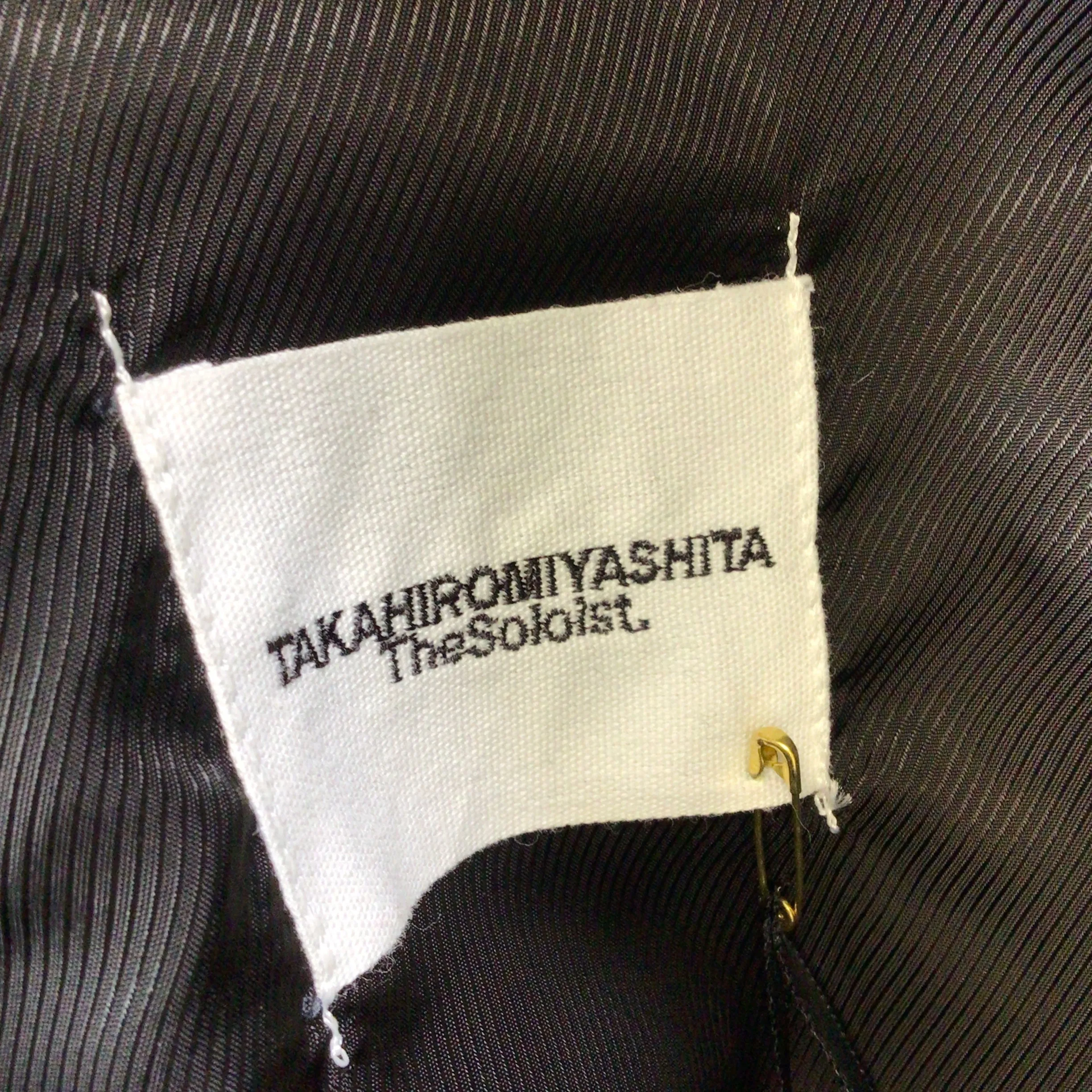 Takahiromiyashita The Soloist Black Corduroy Skort
