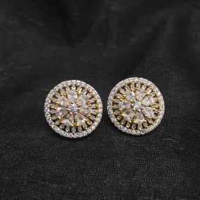 Tops/Studs Zircon/AD Earring 6168-08